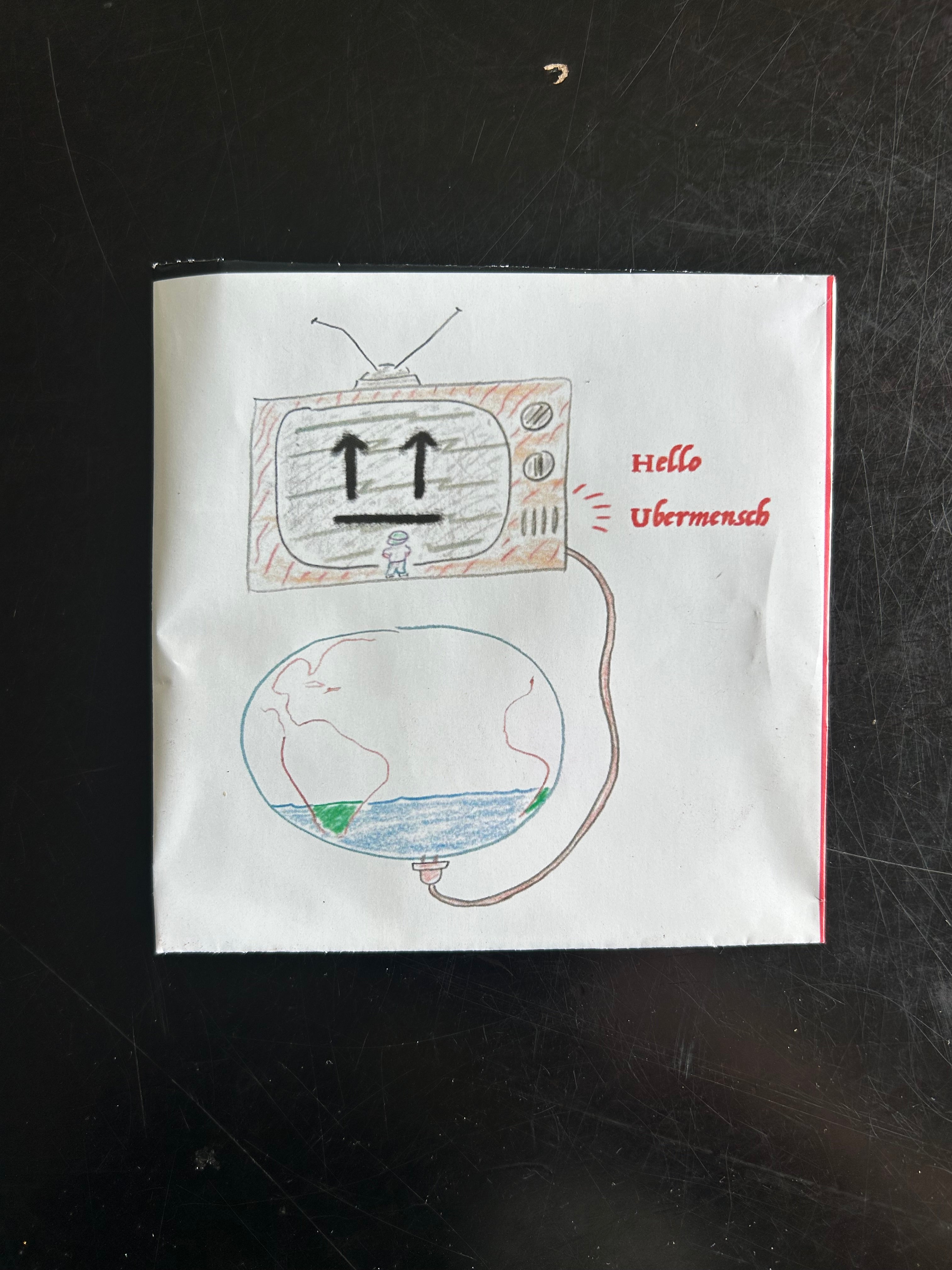 Hello Ubermensch EP Paper Case CD