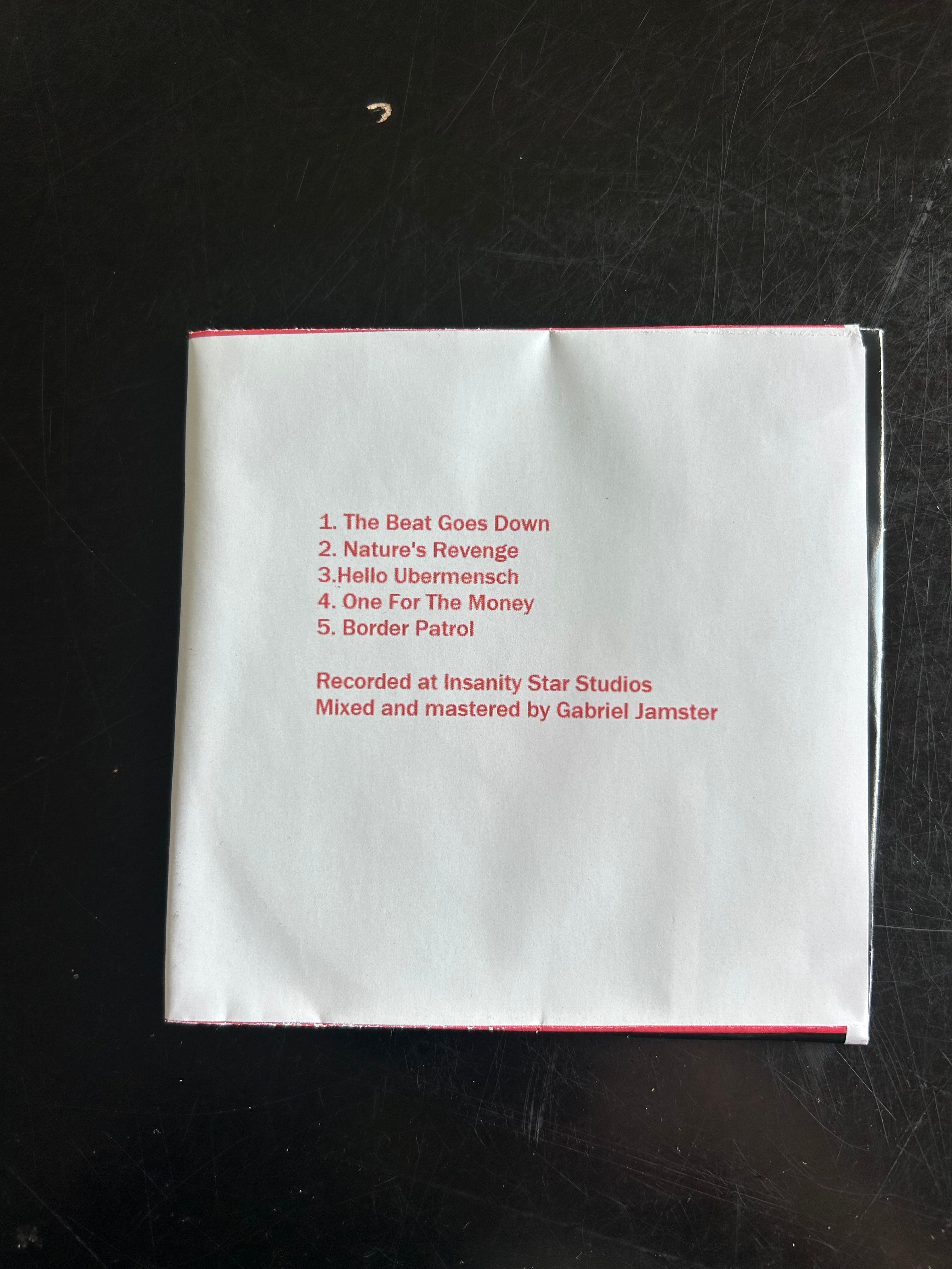 Hello Ubermensch EP Paper Case CD