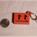 Orange Key Chain