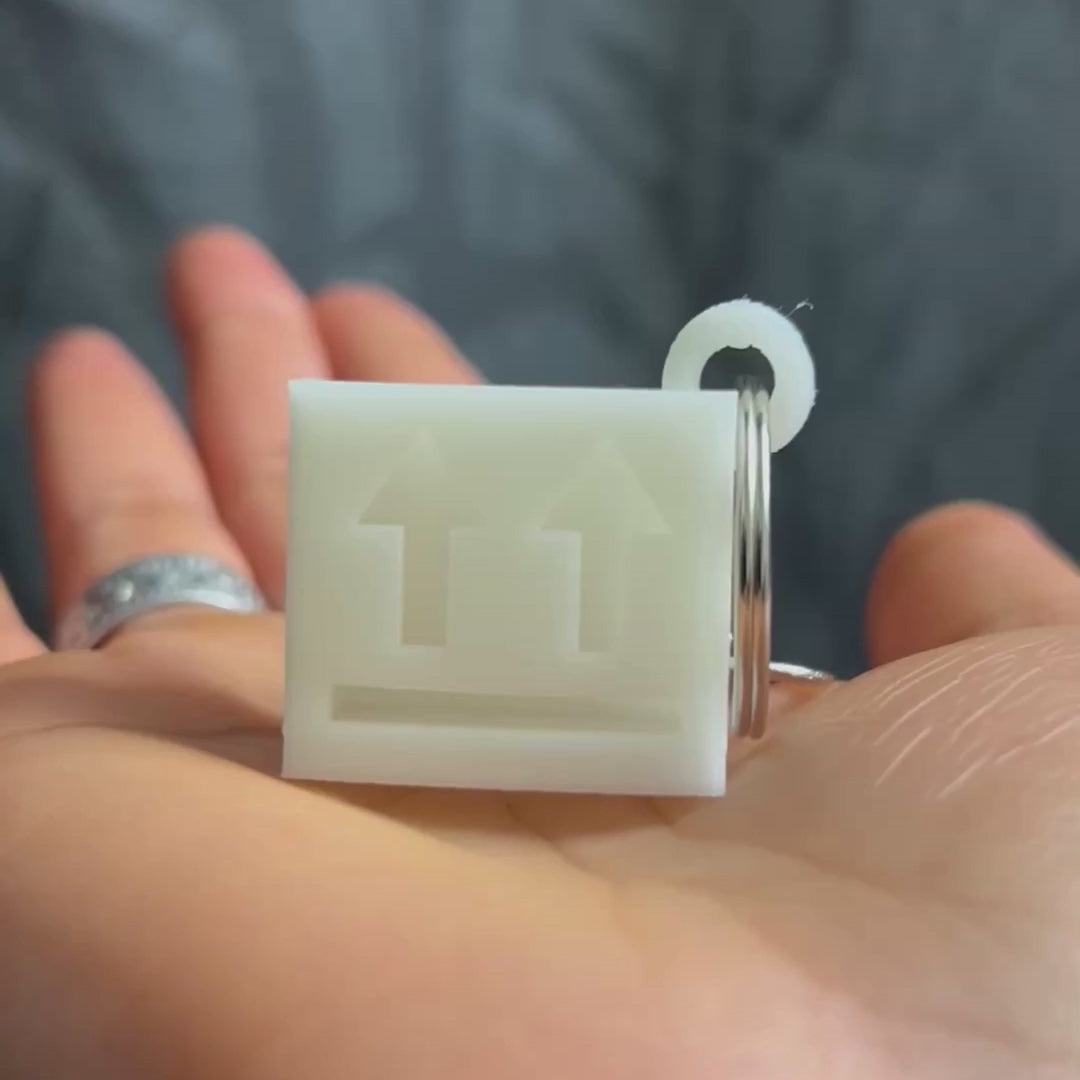 Glow In The Dark Keychain